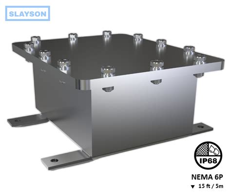 watertight steel box enclosure|nema 6p enclosure.